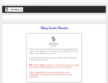 Tablet Screenshot of disneymasteringspecs.com